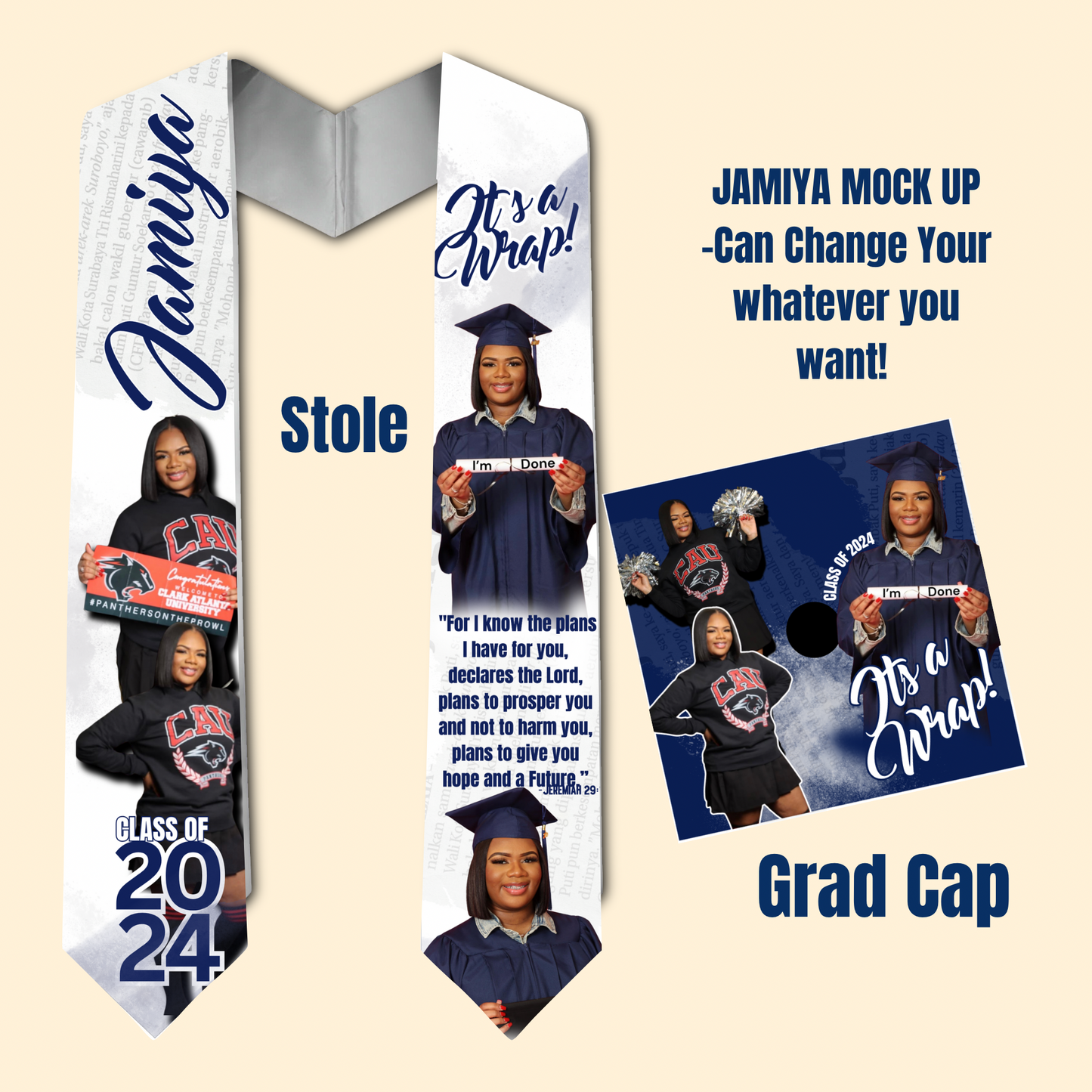 Graduation Stole & Cap
