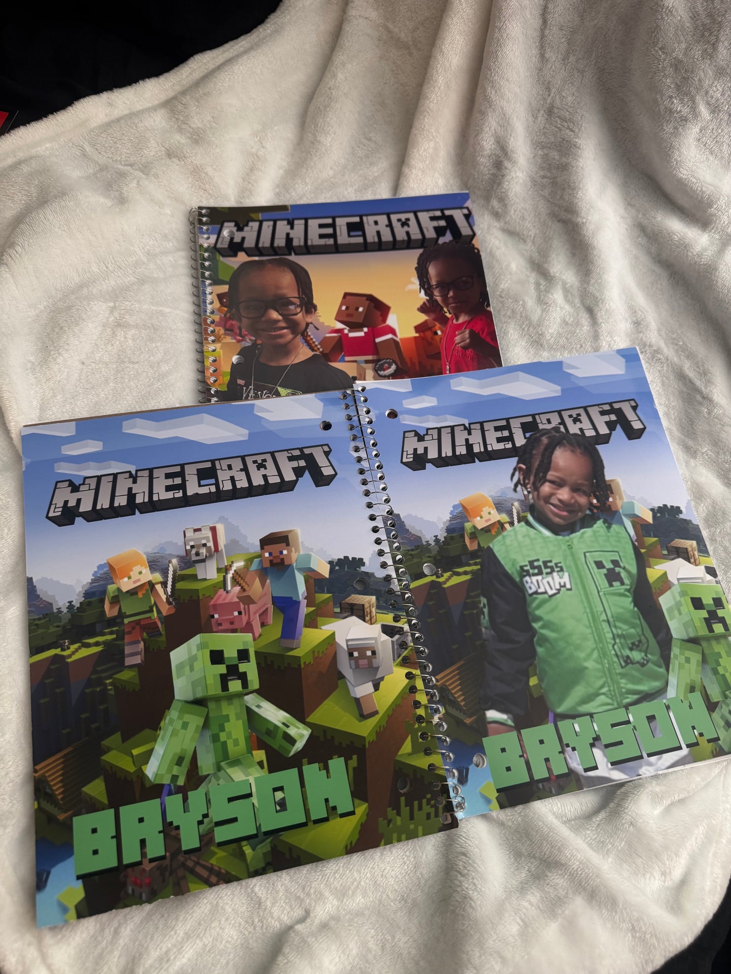 Custom spiral notebooks