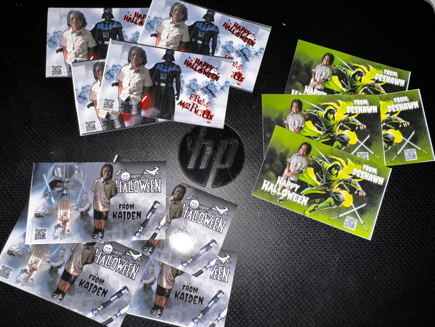 Halloween holiday cards