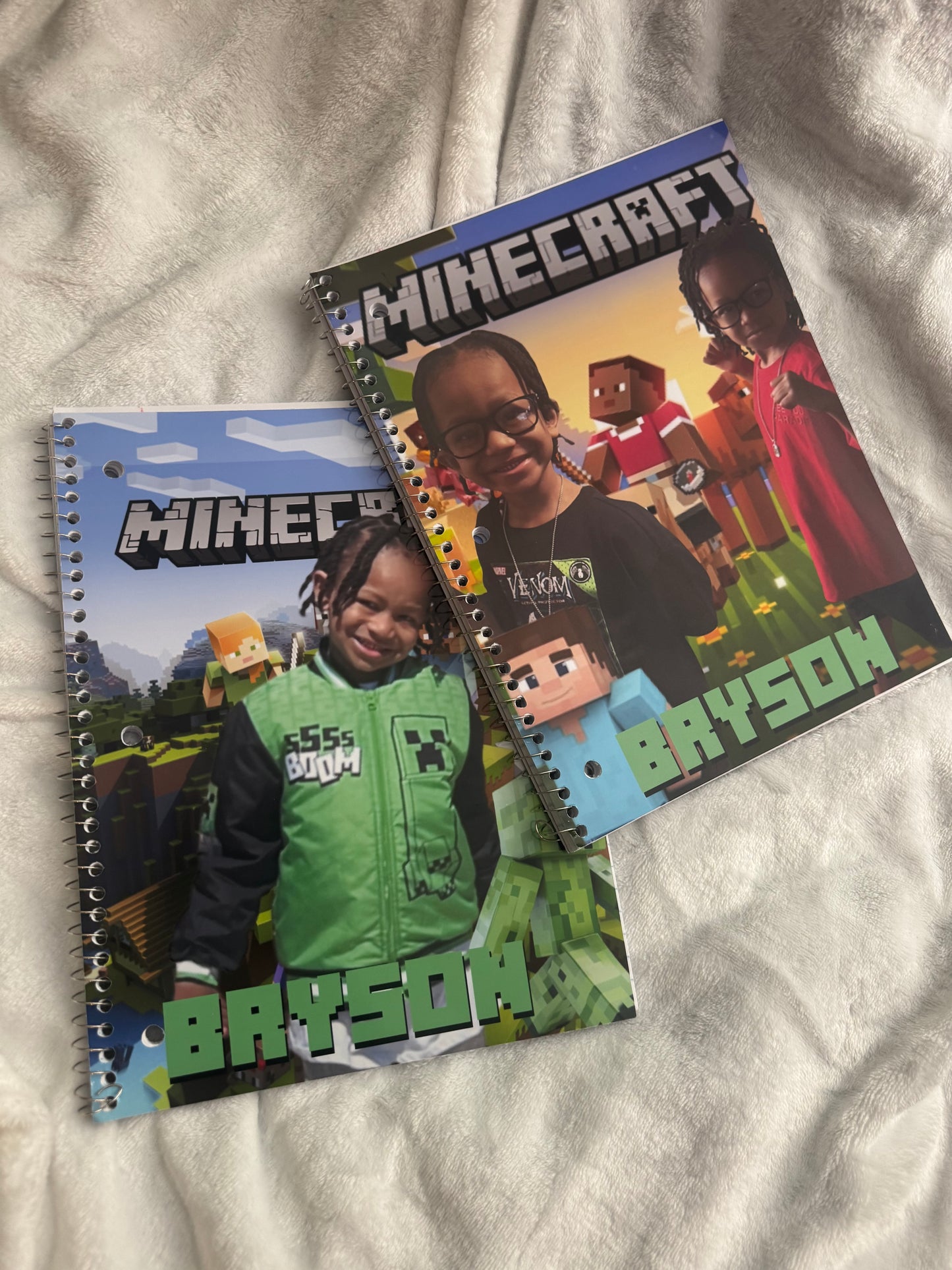 Custom spiral notebooks
