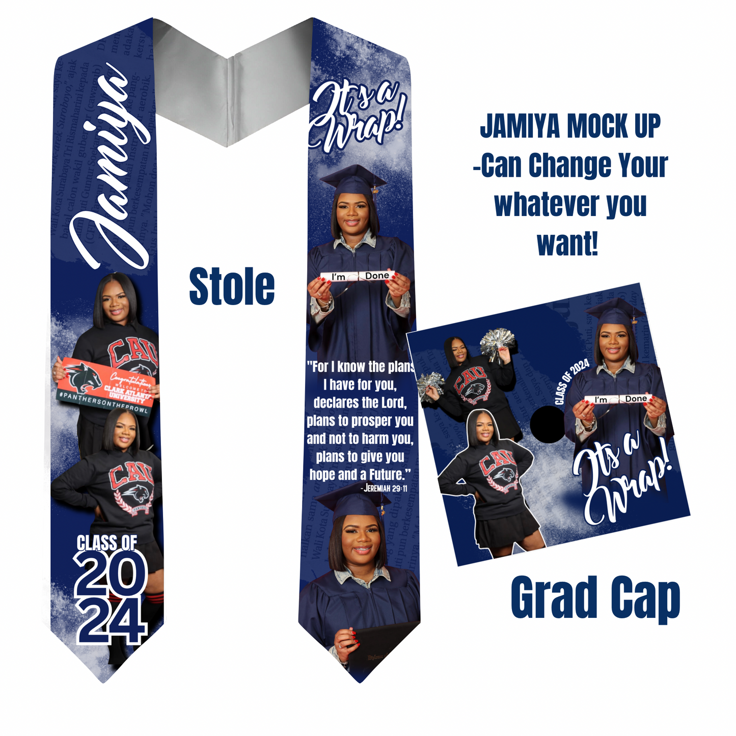 Graduation Stole & Cap
