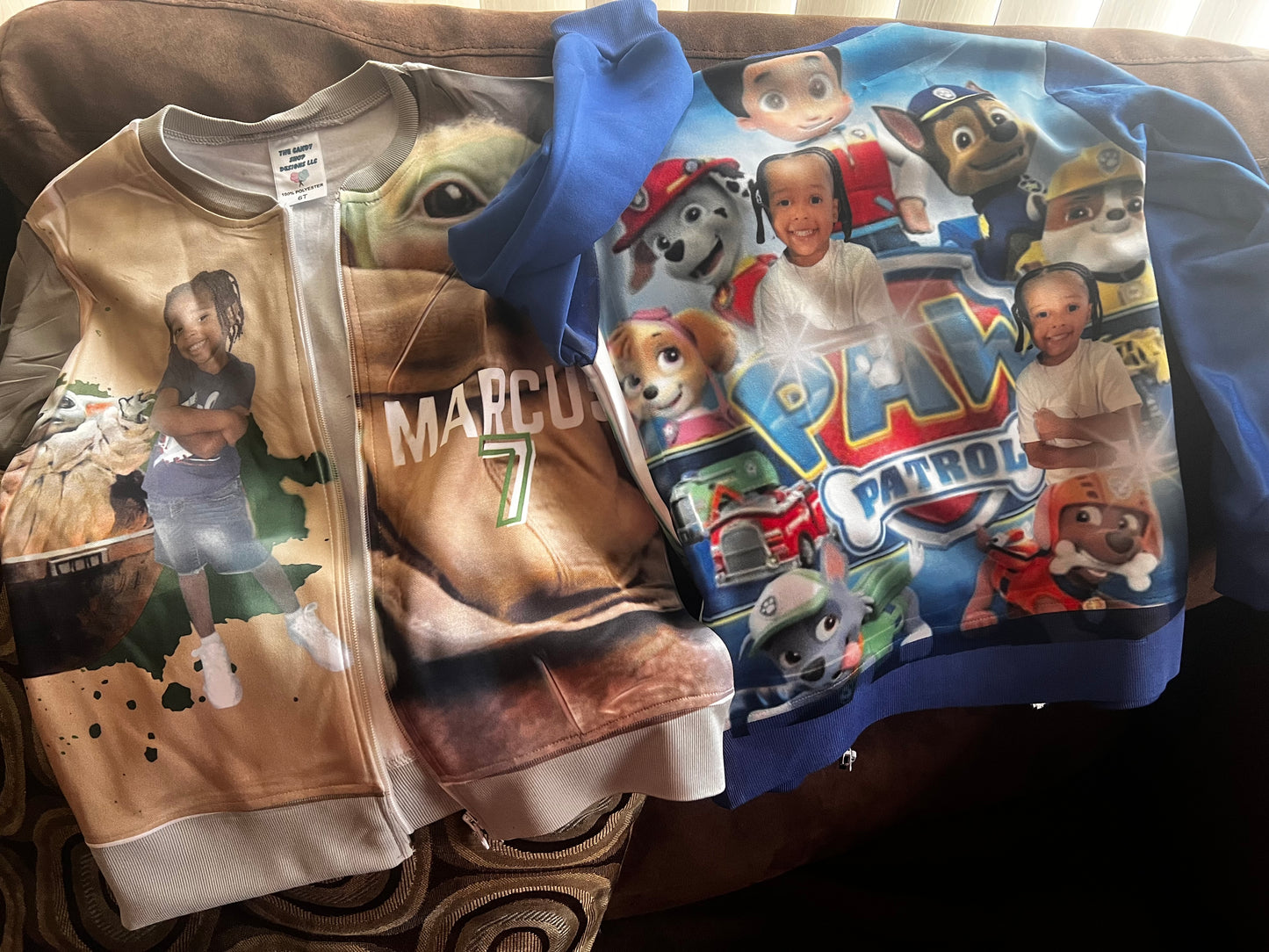 Kids custom jackets