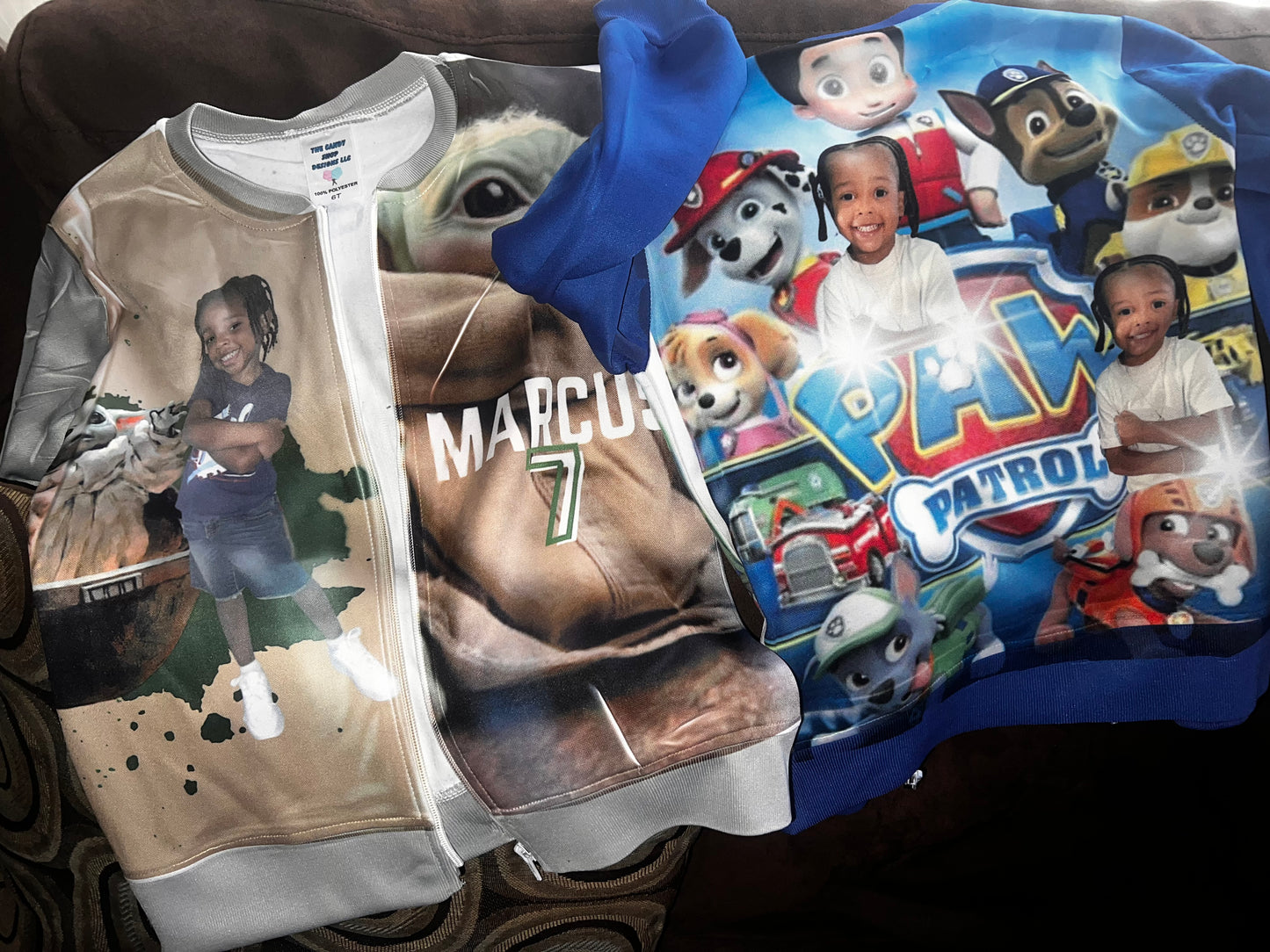 Kids custom jackets