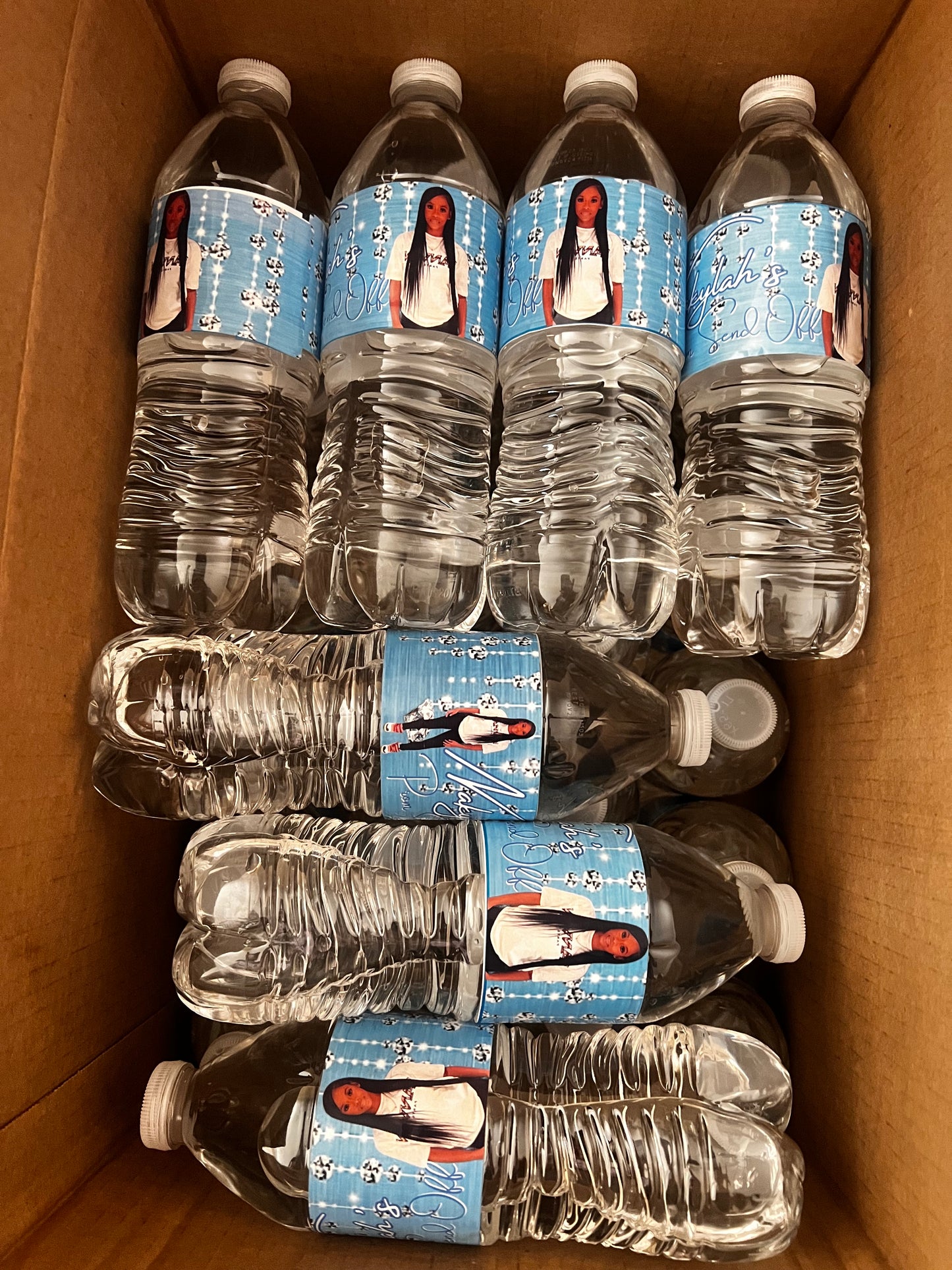 Custom Water bottles favors