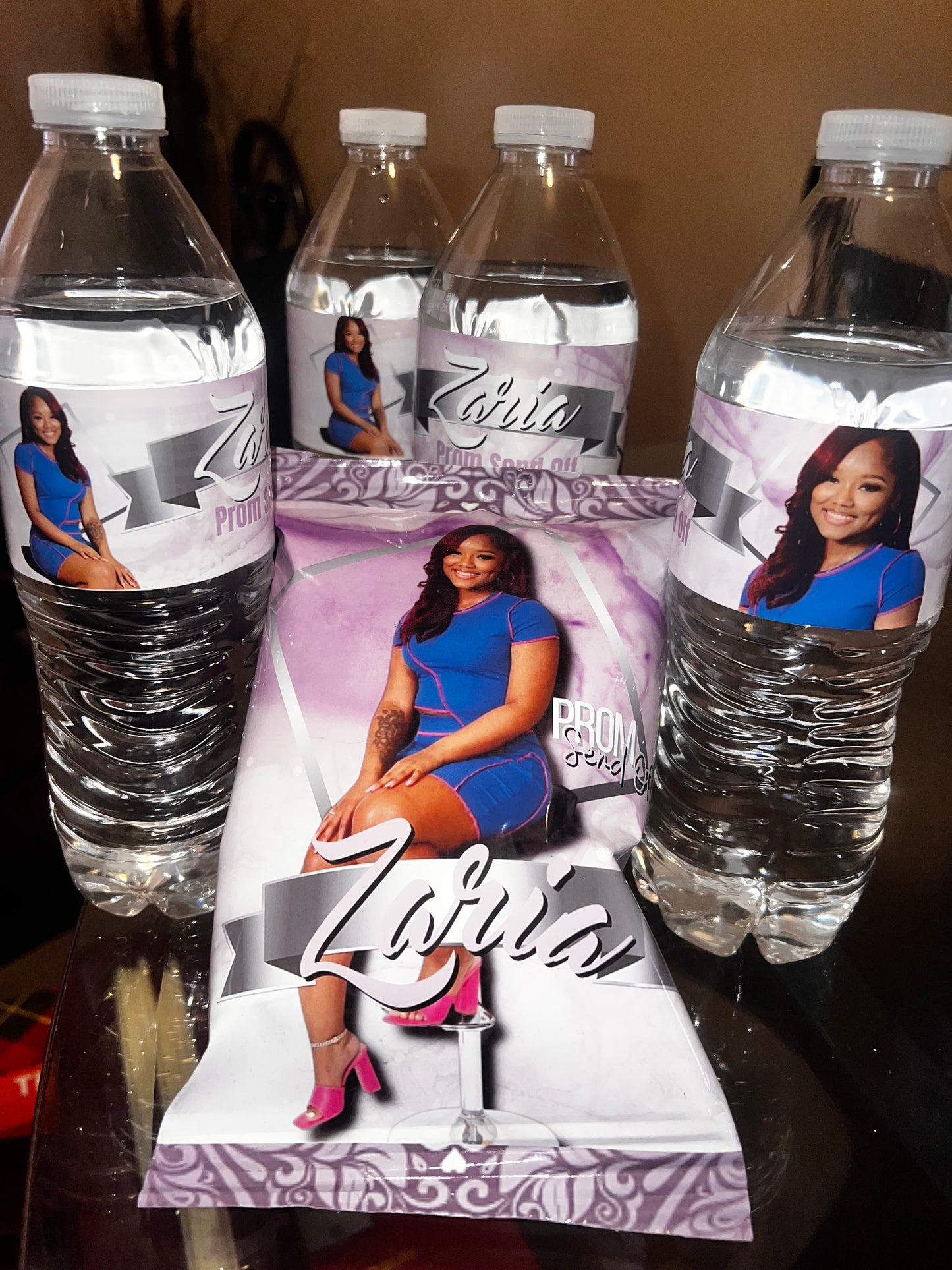 CUSTOM CHIP BAG/WATER BUNDLE