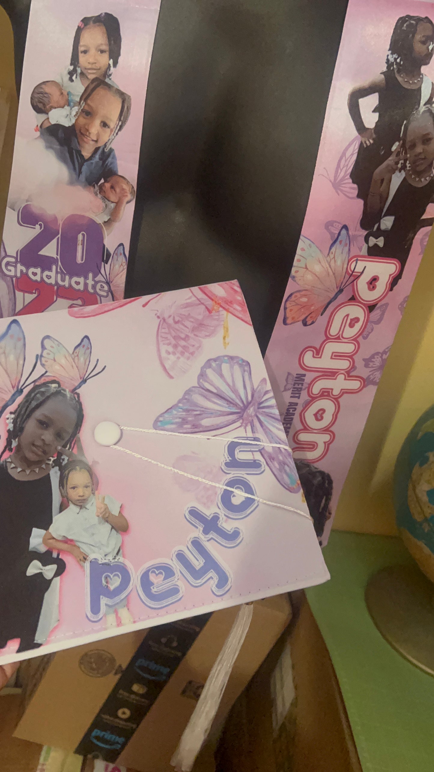 Kids custom graduation cap