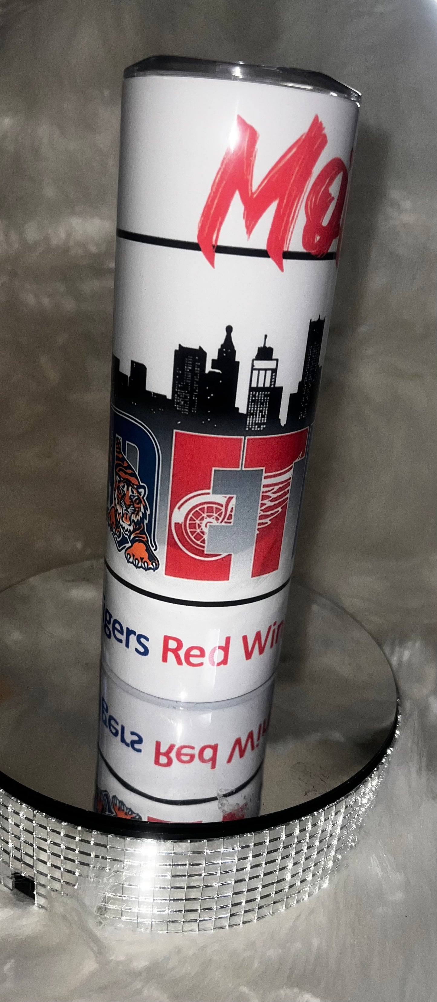 Motor city Detroit tumbler 20oz