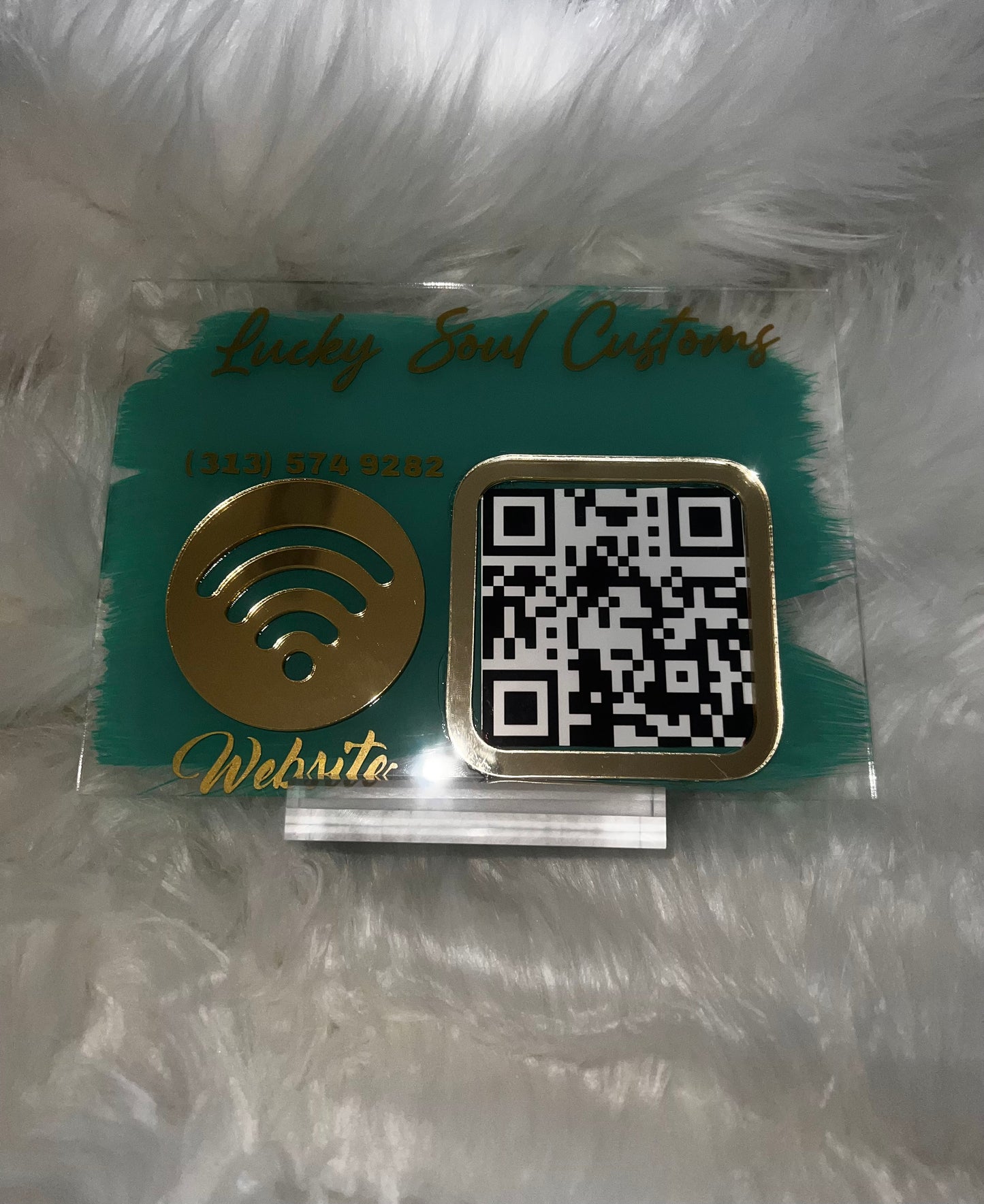 QR scan Code signs (2set)