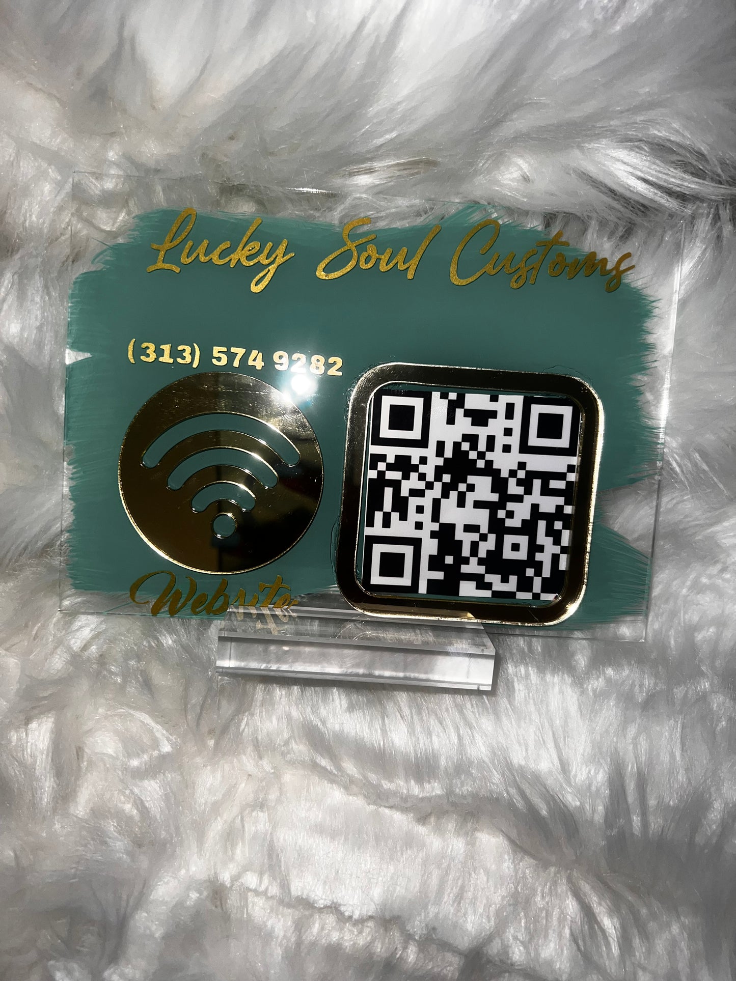 QR scan Code signs (2set)