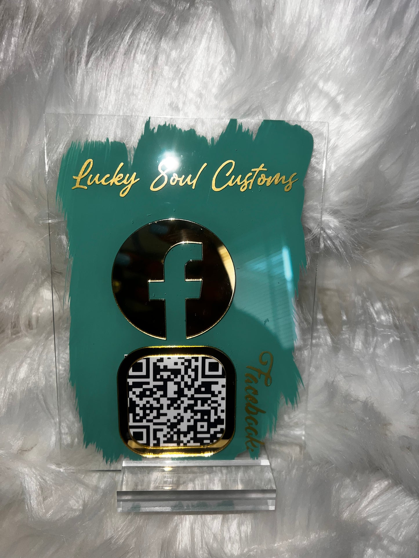 QR scan Code signs (2set)