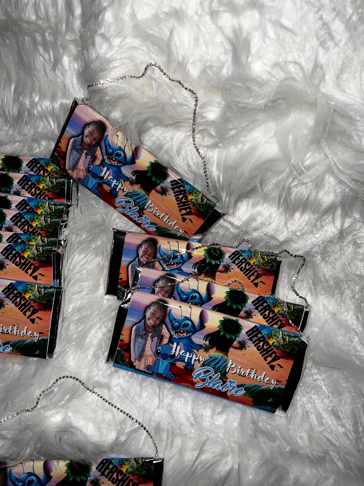 Hershey candy bar party favor