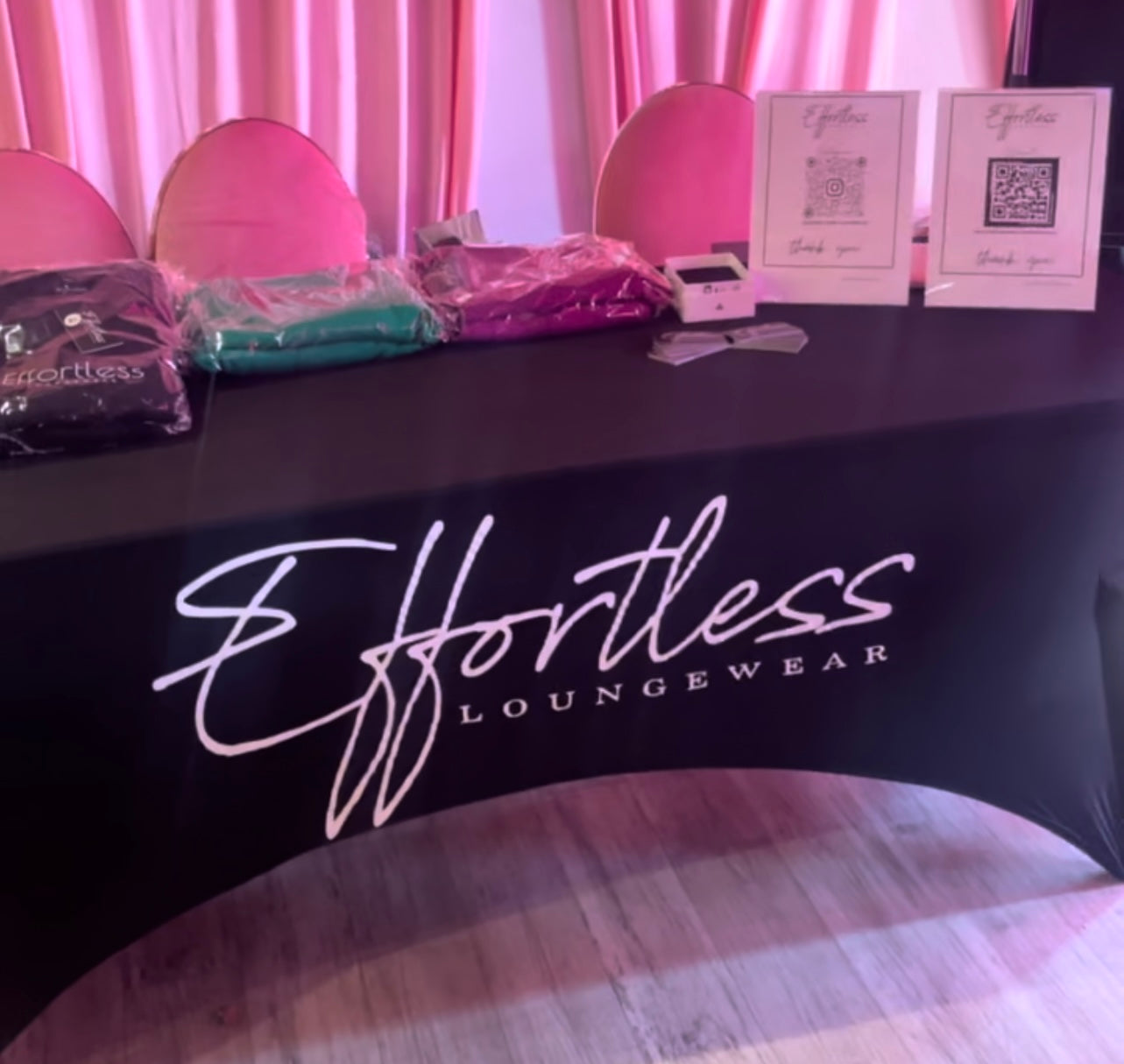 8ft table custom business fitted table cloth