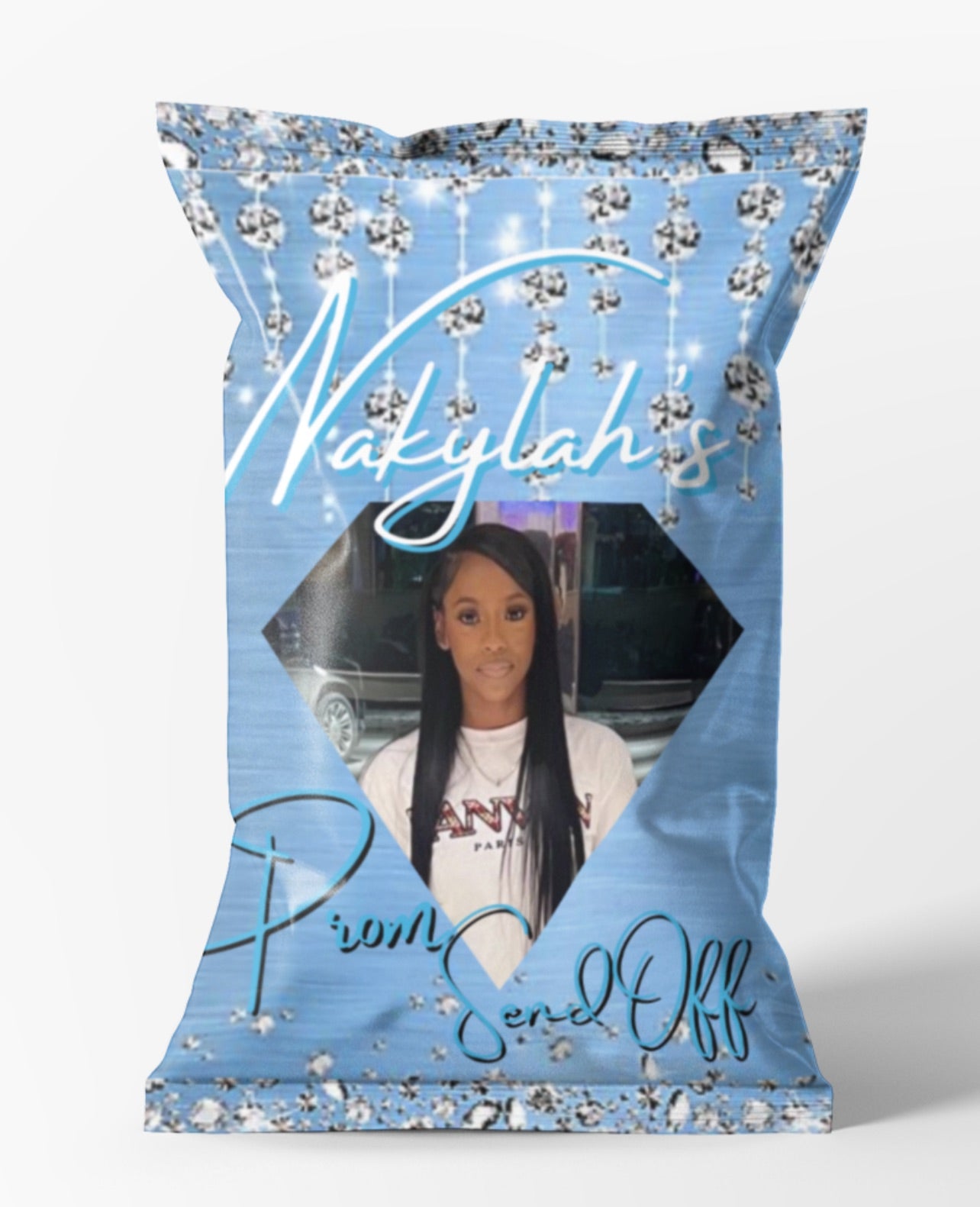 Party favor chip bags: