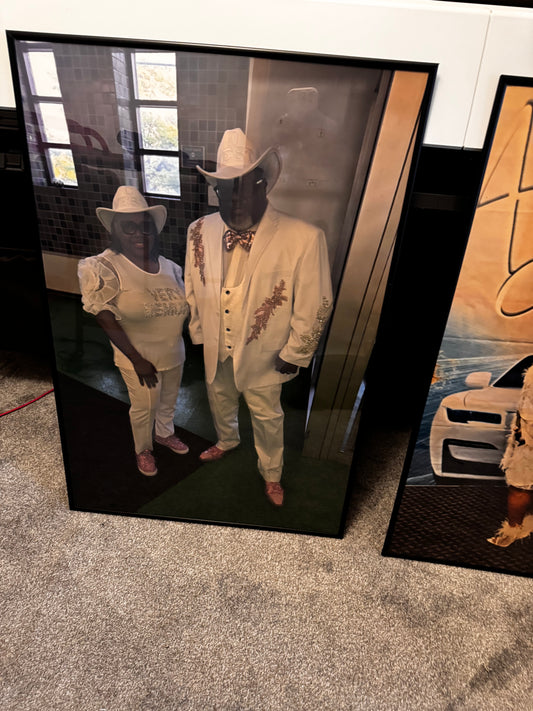 Framed photos