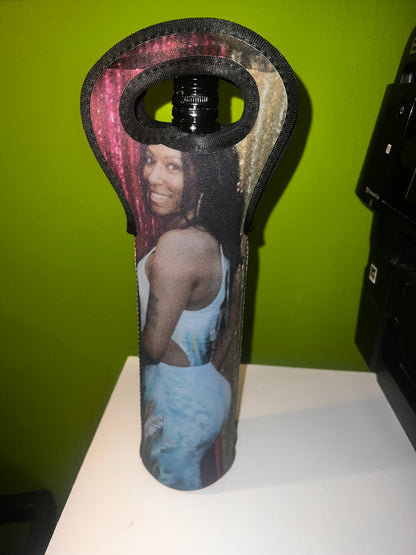 Double sided photo Wine carriers