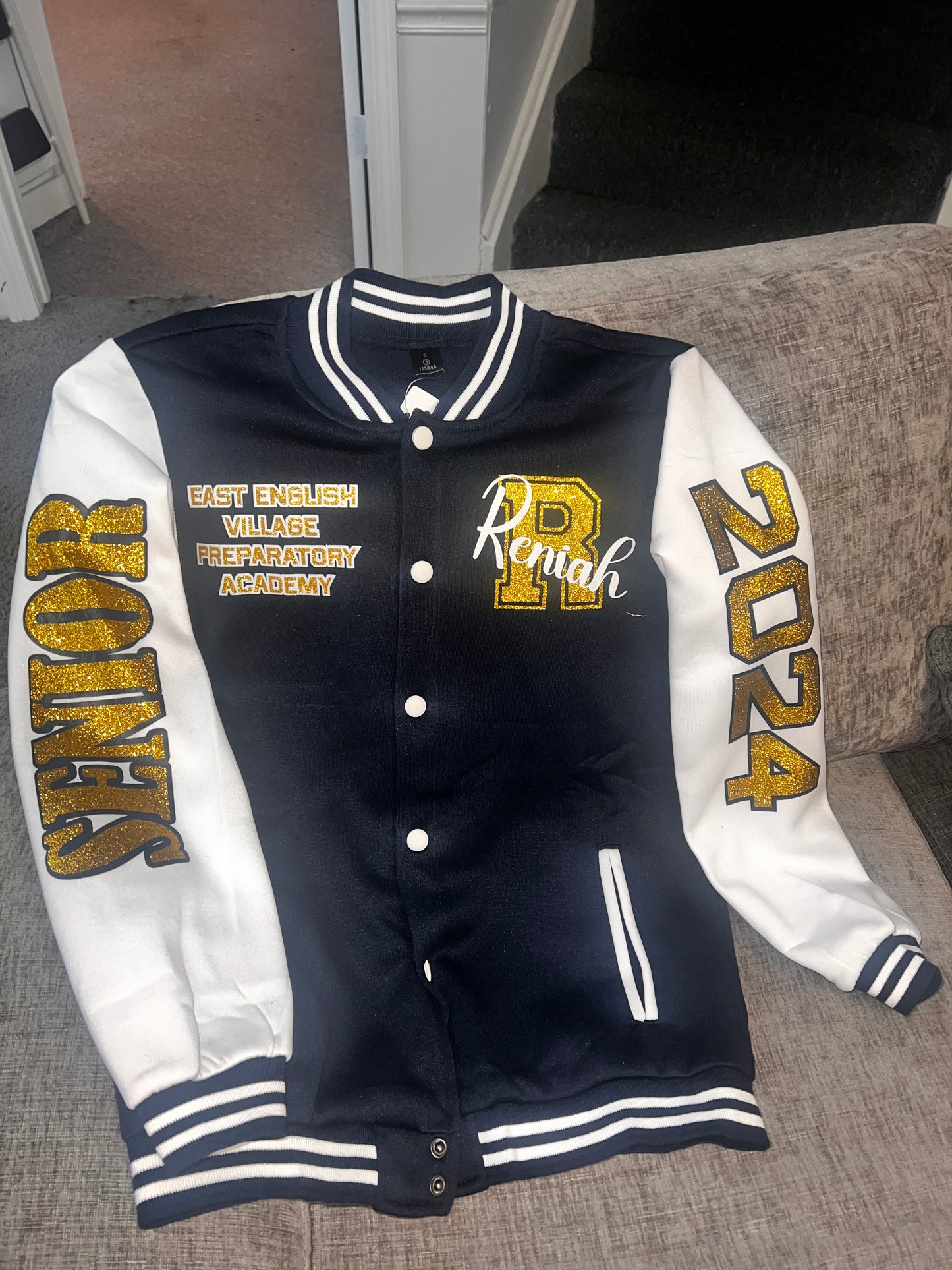 Custom varsity jacket