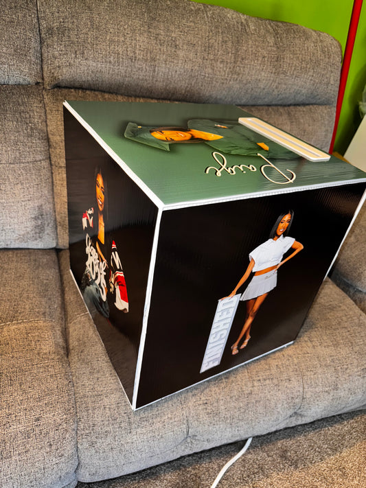 Photo cube box/Card box