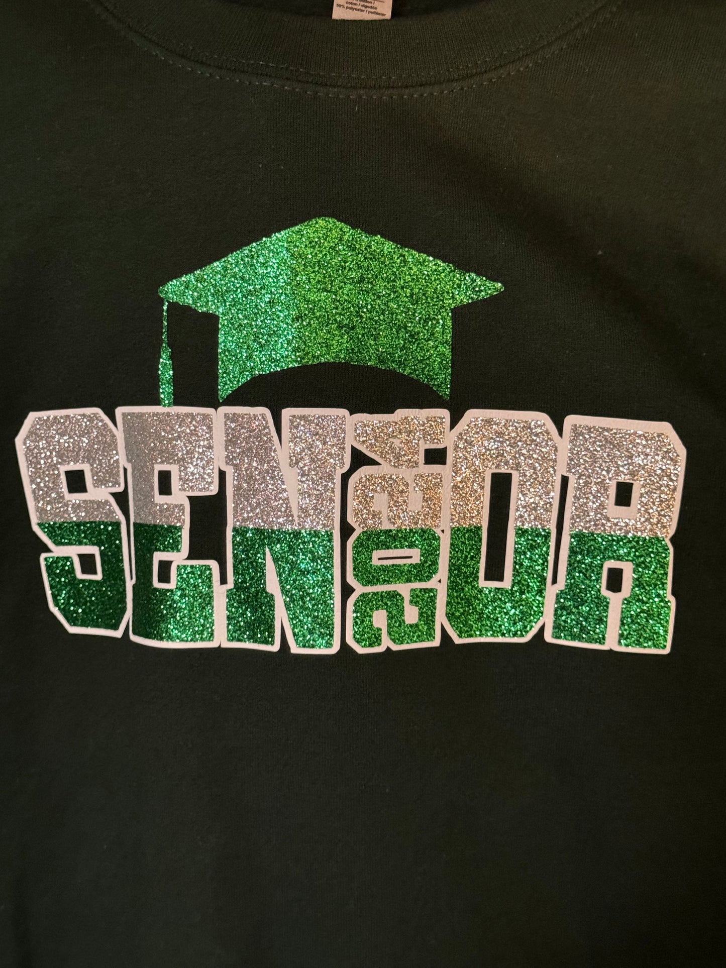 Green Senior sweater 2024 (size small)